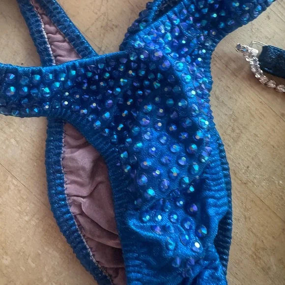 3 PIECE! BIKINI COMPETITION SUIT OCB IFBB NPC - Picture 5 of 8